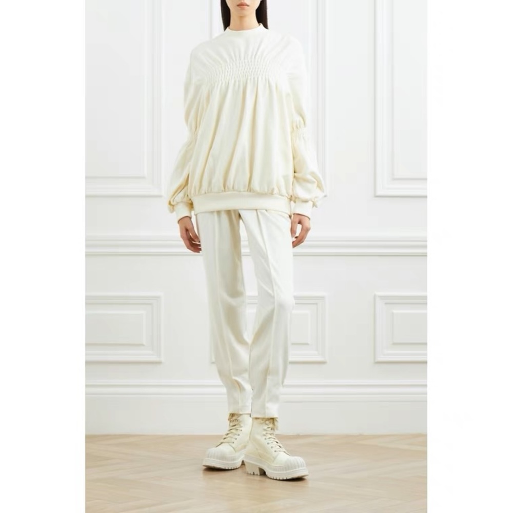 NEW YCH cream yellow sweatshirt- Size S